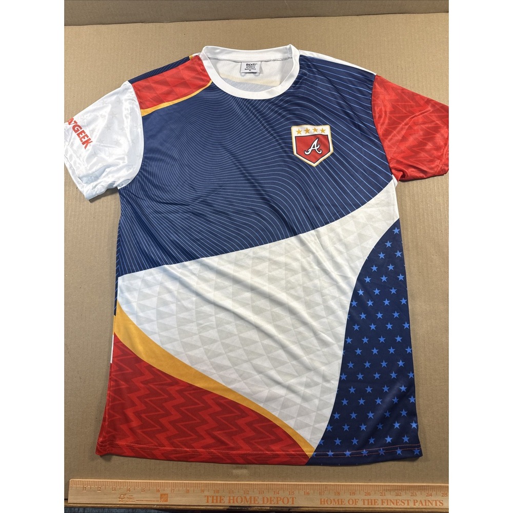 ATLANTA BRAVES SOCCER JERSEY #26 SGA 6/17/2026 FIFA WORLD CUP 2026 X-LARGE